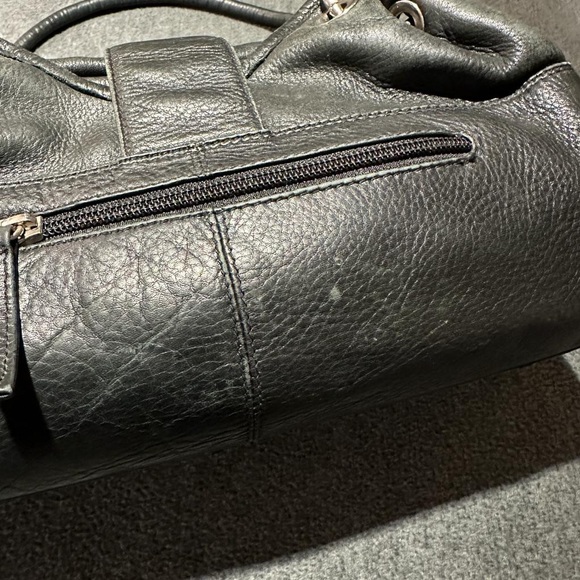 Derek Alexander - Black Leather Handbag - Picture 5 of 7